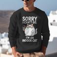 Sorry I Can’t Go I’m An Indoor Cat Introvert Cat Unisex Sweatshirt Sorry I Can’t Go I’m An Indoor Cat Introvert Cat Unisex Sweatshirt