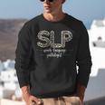Speech Therapy Graduation For CCC-SLP Therapist Unisex Sweatshirt
