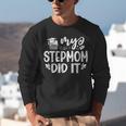 My Stepmom Did It Graduation Graduated Tie Dye Unisex Sweatshirt