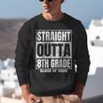 Straight Outta 8th Grade Graduation 2025 Eighth Grade Unisex Sweatshirt