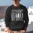 Straight Outta Art School Graduation Shirt Unisex Sweatshirt