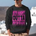 Straight Outta Fifth Grade Graduation Class Unisex Sweatshirt