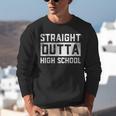 Straight Outta High School Graduation Kid Unisex Sweatshirt