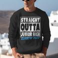 Straight Outta Junior High School Graduation Class Of 2022 Unisex Sweatshirt