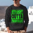 Straight Outta Third Grade Graduation Class Unisex Sweatshirt