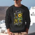 Sunflower Teach Love Inspire Cool Graduation Teacher School Unisex Sweatshirt