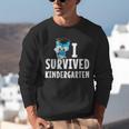 I Survived Kindergarten Graduation Kids Owl Grad Unisex Sweatshirt
