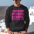 I Survived Nursing School Class Of 2018 Graduation Shirt Unisex Sweatshirt