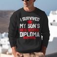 I Survived My Son's High School Diploma Graduation Unisex Sweatshirt