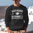 Survivor Of My Husbands Masters Degree Graduation Wife Unisex Sweatshirt
