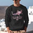 Im Only Talking To My Axolotl Today Salamander Introvert Unisex Sweatshirt