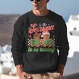 Tis The Season Book Reading Gingerbread Teacher Librarian Unisex Sweatshirt