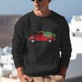 Tis The Season Holiday Nostalgia Red Truck Unisex Sweatshirt