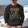 VHS Cassette Retro Analog Nostalgia Theme Unisex Sweatshirt