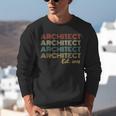 Vintage Architect Est 2018 Graduation 2018 Unisex Sweatshirt