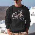 Vintage Bicycle With Playing Cards Nostalgia Unisex Sweatshirt