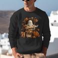 Vintage Ghost Book Reading Pumpkin Gothic Halloween Teachers Unisex Sweatshirt Vintage Ghost Book Reading Pumpkin Gothic Halloween Teachers Unisex Sweatshirt