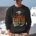 Vintage I Graduated Can I Go Back To Bed Now Graduation Unisex Sweatshirt