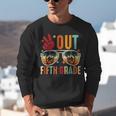 Vintage Peace Out 5th Grade Graduation Last Day Of School Unisex Sweatshirt