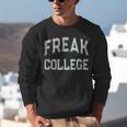 Vintage Sarcastic FREAK COLLEGE Introvert Anti Social Unisex Sweatshirt Vintage Sarcastic FREAK COLLEGE Introvert Anti Social Unisex Sweatshirt