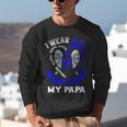 I Wear Blue In Memory Of Papa Colon Cancer Awareness Shirts Unisex Sweatshirt I Wear Blue In Memory Of Papa Colon Cancer Awareness Shirts Unisex Sweatshirt