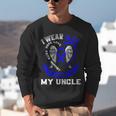 I Wear Blue In Memory Of Uncle Colon Cancer Awareness Shirts Unisex Sweatshirt
