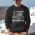 I Wear In Memory Of My Grandma Lung Cancer Unisex Sweatshirt I Wear In Memory Of My Grandma Lung Cancer Unisex Sweatshirt