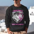 I Wear Pink In Memory Of Daughter Breast Cancer Awareness Unisex Sweatshirt