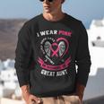 I Wear Pink In Memory Of Great Aunt Breast Cancer Shirts Tee Unisex Sweatshirt