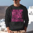 I Wear Pink In Memory Of My Stepdaughter Breast Cancer Unisex Sweatshirt