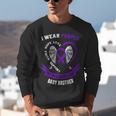 I Wear Purple In Memory Of Baby Brother Epilepsy Awareness Unisex Sweatshirt