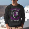 Wear Purple In Memory Of Brother Pancreatic Cancer Awareness Unisex Sweatshirt
