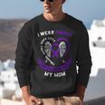 I Wear Purple In Memory Of Mom Pancreatic Cancer Awareness Unisex Sweatshirt I Wear Purple In Memory Of Mom Pancreatic Cancer Awareness Unisex Sweatshirt
