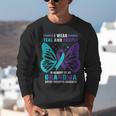 I Wear Teal And Purple In Memory Of My Grandma Unisex Sweatshirt I Wear Teal And Purple In Memory Of My Grandma Unisex Sweatshirt