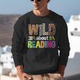 Wild About Reading Library Day Reading Books & Bookworm Unisex Sweatshirt