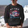 Women's Books Fireworks And Freedom Independence Day Book Lover Unisex Sweatshirt