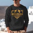 Wrestling Senior Night Wrestling Senior 2025 Graduation 17 Unisex Sweatshirt