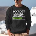 Zoology Degree Loading Zoologist Graduation Student Tee Unisex Sweatshirt