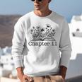 11th Birthday Girl Chapter 11 Reading Book Lover 11 Year Old Unisex Sweatshirt