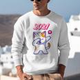2021 Kindergarden Graduation Celebration Dapping Cat For Men Women Kids Unisex Sweatshirt