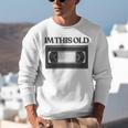80s VHS Video Cassette Nostalgia Unisex Sweatshirt