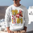 80s Vibes Mixed Tapes & Roller Skates 1981 Nostalgia Retro Unisex Sweatshirt 80s Vibes Mixed Tapes & Roller Skates 1981 Nostalgia Retro Unisex Sweatshirt