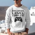 8th Grade Level CompleteShirt Graduation Unisex Sweatshirt