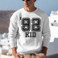 '92 Kid Perfect Vintage Retro Nostalgia Gear For Year 1992 Unisex Sweatshirt '92 Kid Perfect Vintage Retro Nostalgia Gear For Year 1992 Unisex Sweatshirt