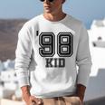 '98 Kid Perfect Vintage Retro Nostalgia Gear For Year 1998 Unisex Sweatshirt