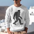 Bigfoot Graduate Shirt Cute Sasquatch Graduation Unisex Sweatshirt