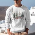 My Book Preference Has Me On The Naughty List Christmas Tree Unisex Sweatshirt