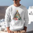 All Booked For Christmas Book Christmas Tree Lights Xmas Unisex Sweatshirt All Booked For Christmas Book Christmas Tree Lights Xmas Unisex Sweatshirt