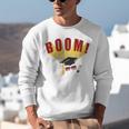 Boom Graduation Hat And Diploma For Proud Graduate Unisex Sweatshirt