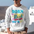 Born In The 80's But 90's Made Me Nostalgia Cassette Tape Premium Tri-Blend Unisex Sweatshirt